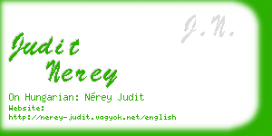 judit nerey business card