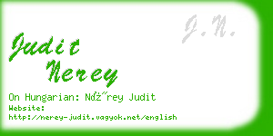 judit nerey business card